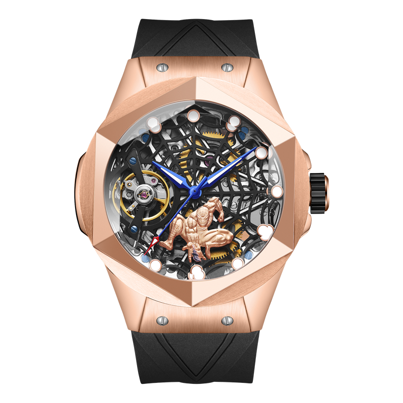 TimeAvenger – Bold Skeletonized Hero Timepiece