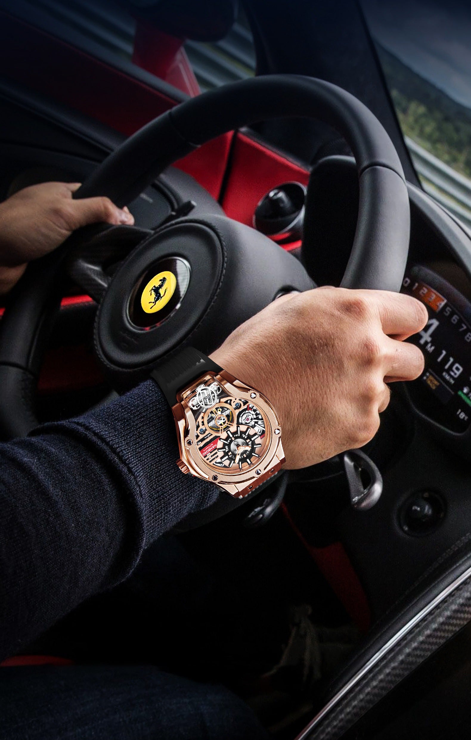 Hanboro REV-X Ignition – Motorsport Edition - TOURBILLION WATCH