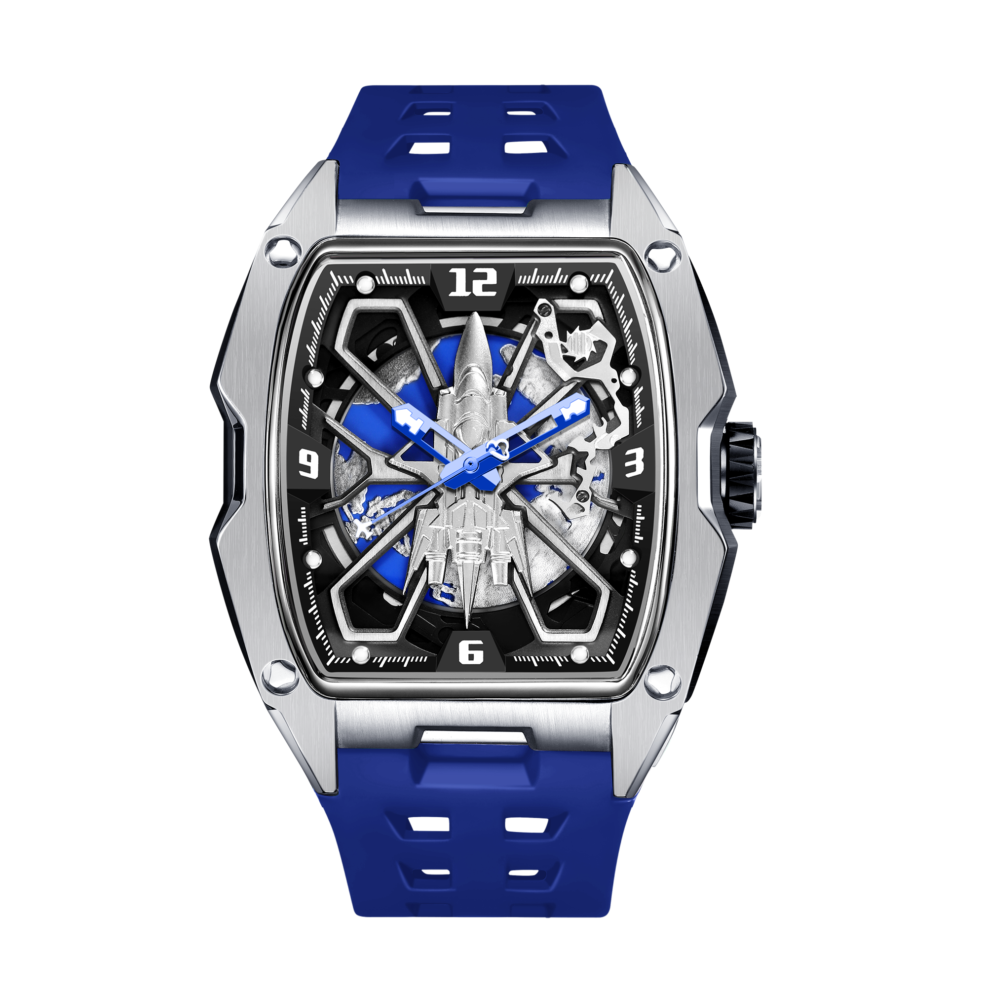 Falcon X Series: Aviation-Inspired Precision Watch Hanboro