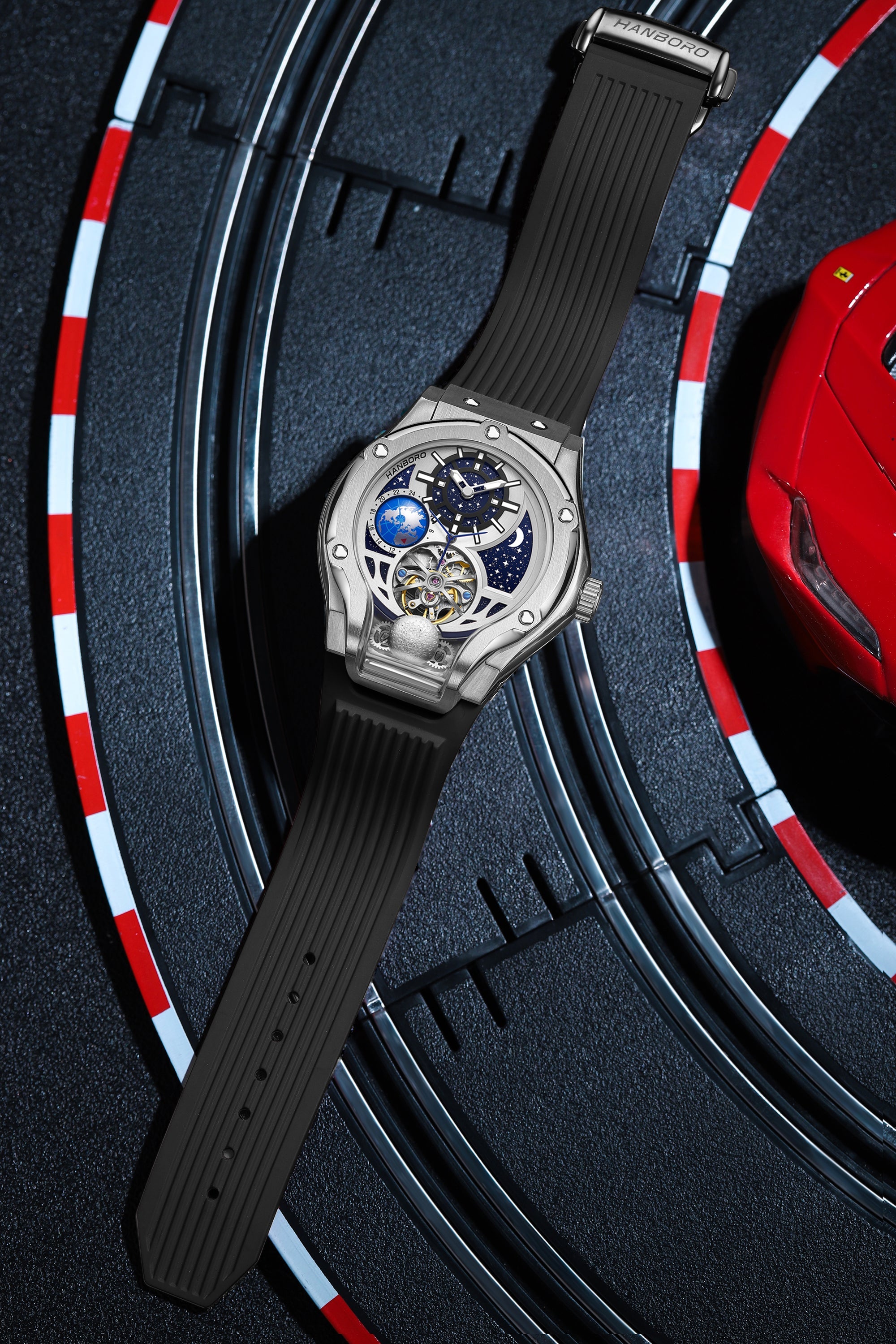 Hanboro Orbita - Tourbillon Watch WITH Planetarium Design Hanboro