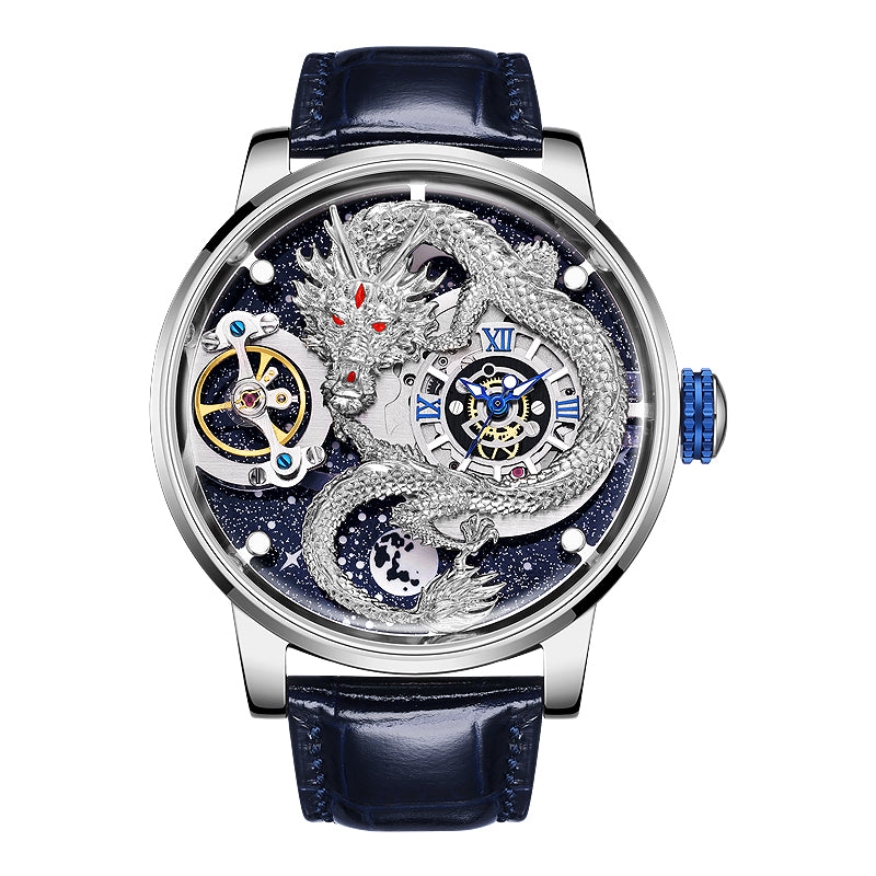 Zodiac Series: Dragon’s Legacy – Sapphire Dial Edition