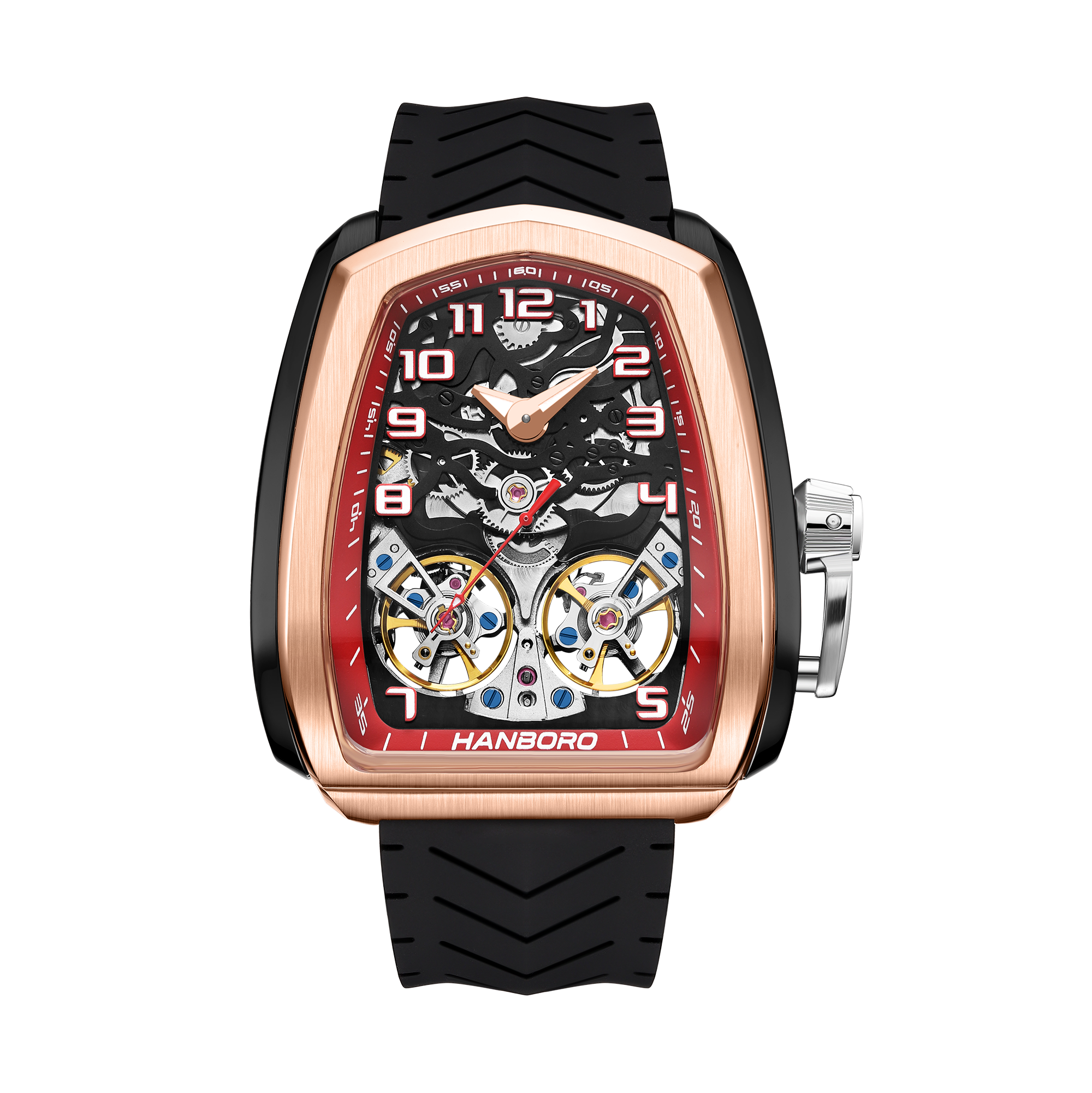 Hanboro Apex Racer – Double Balance Wheel F1-Inspired Timepiece Hanboro