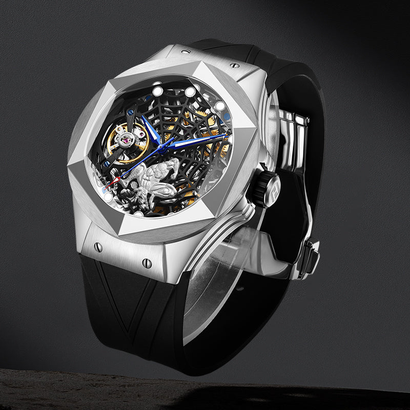 TimeAvenger – Bold Skeletonized Hero Timepiece Hanboro