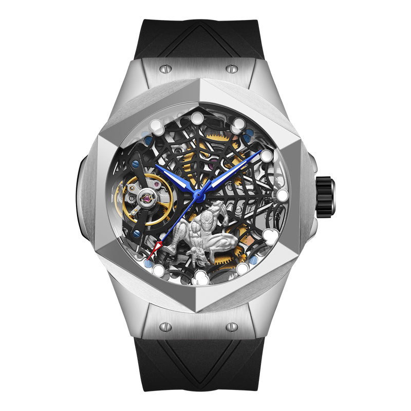 TimeAvenger – Bold Skeletonized Hero Timepiece