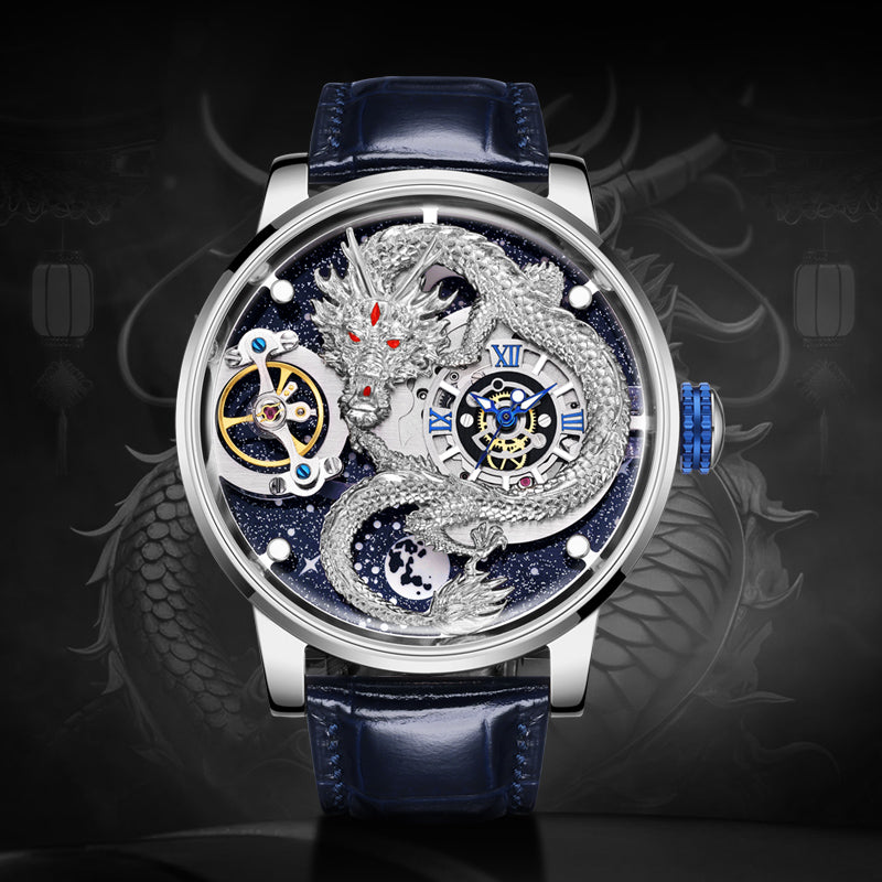 Zodiac Series: Dragon’s Legacy – Sapphire Dial Edition