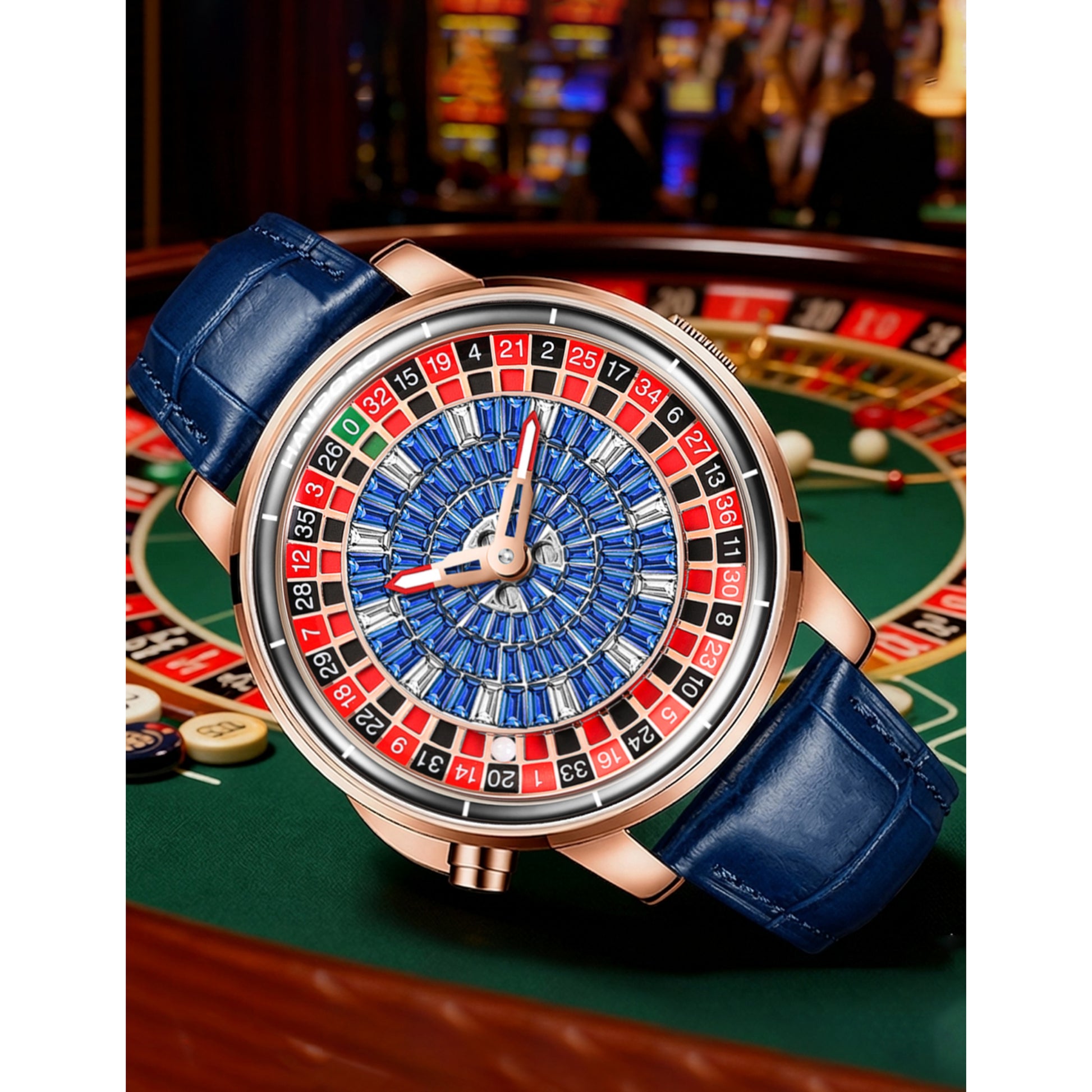 Hanboro Casino Series Roulette Royale Automatic Watch Hanboro Watches