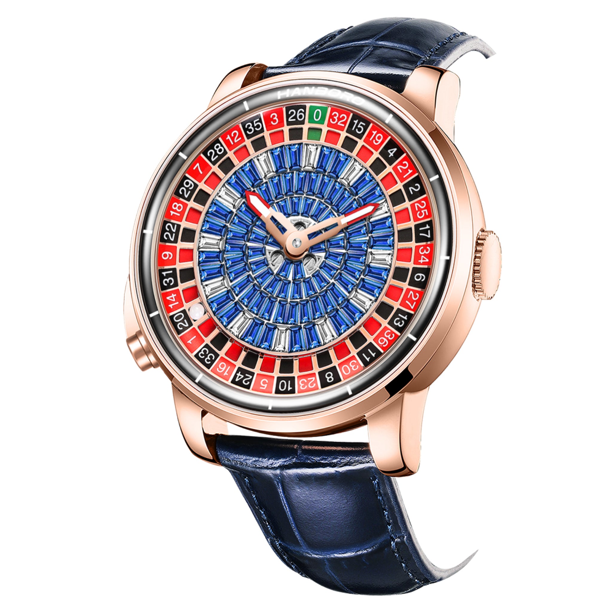 Hanboro Casino Series Roulette Royale Automatic Watch Hanboro Watches