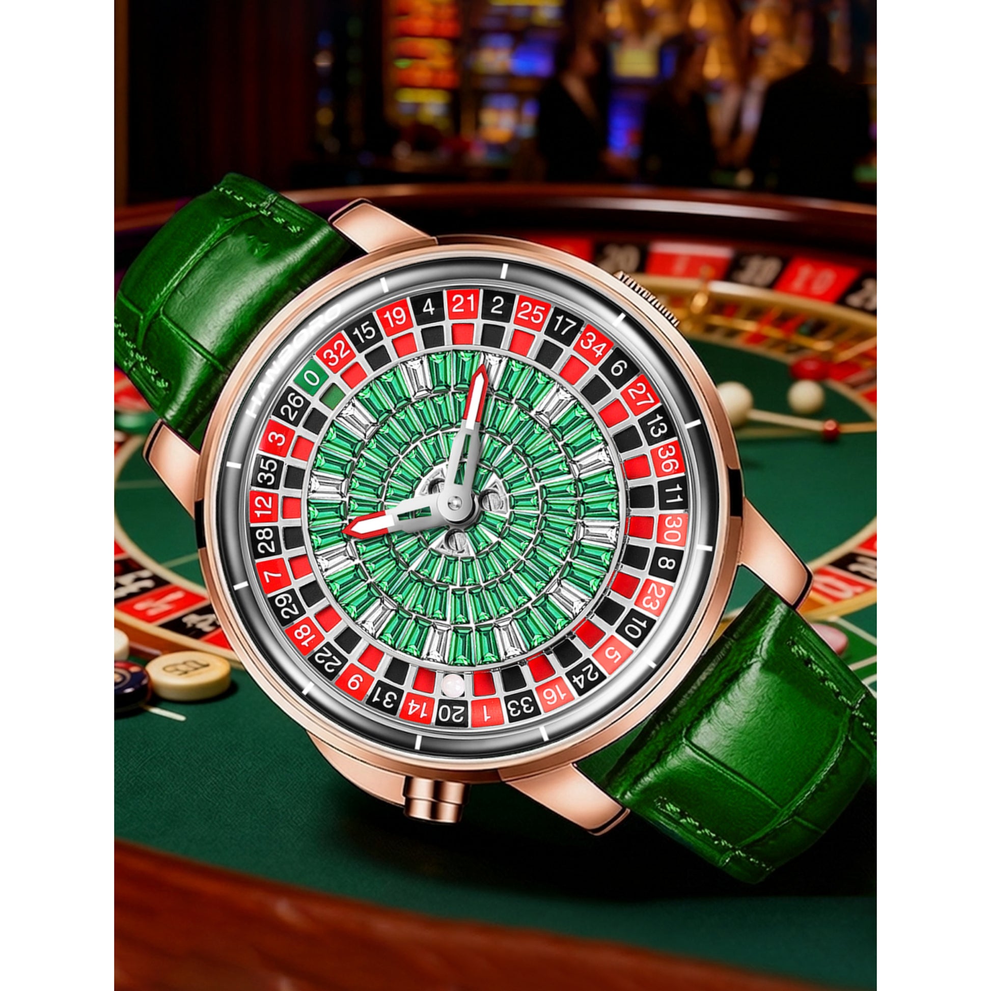 Hanboro Casino Series Roulette Royale Automatic Watch Hanboro Watches