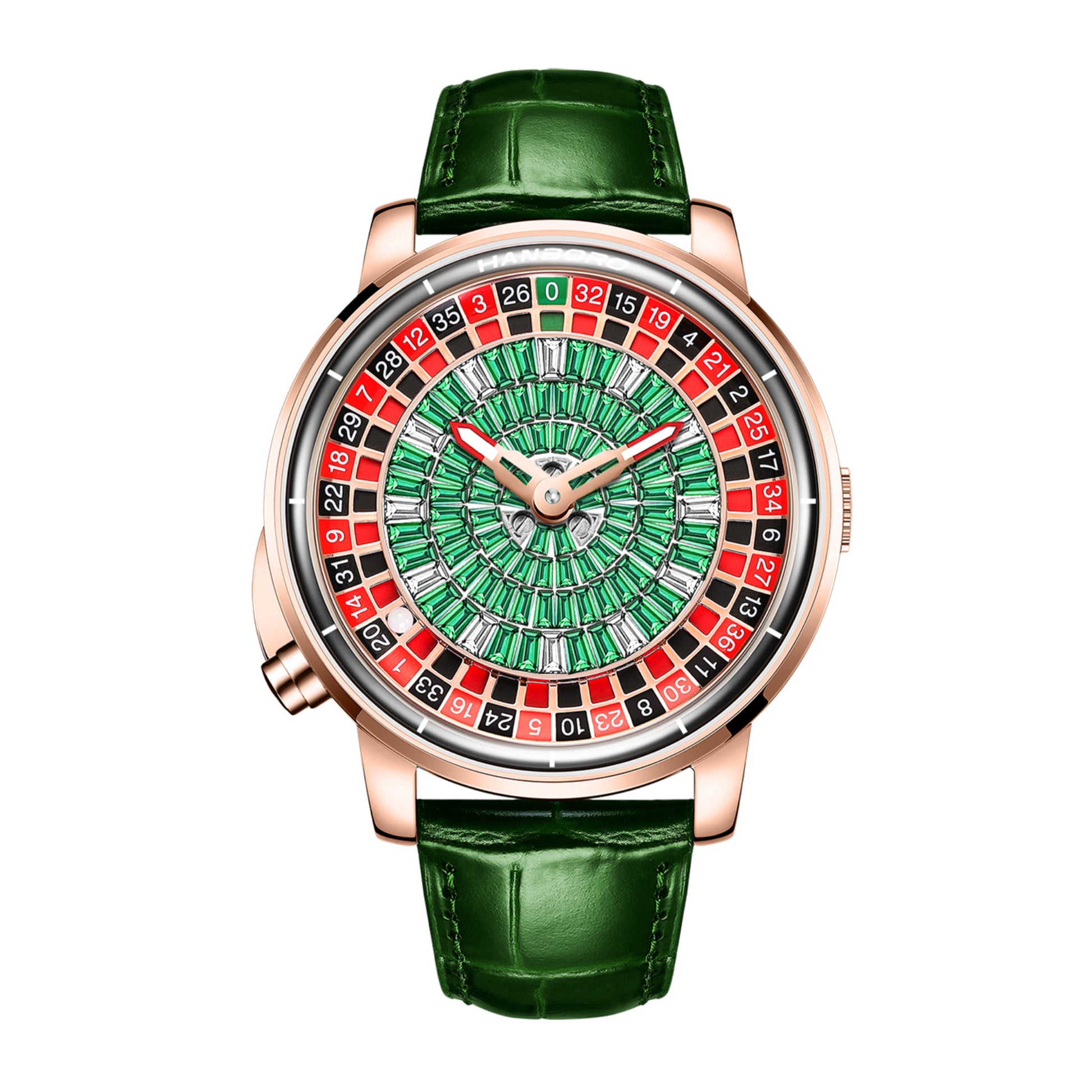 Hanboro Casino Series Roulette Royale Automatic Watch Hanboro Watches