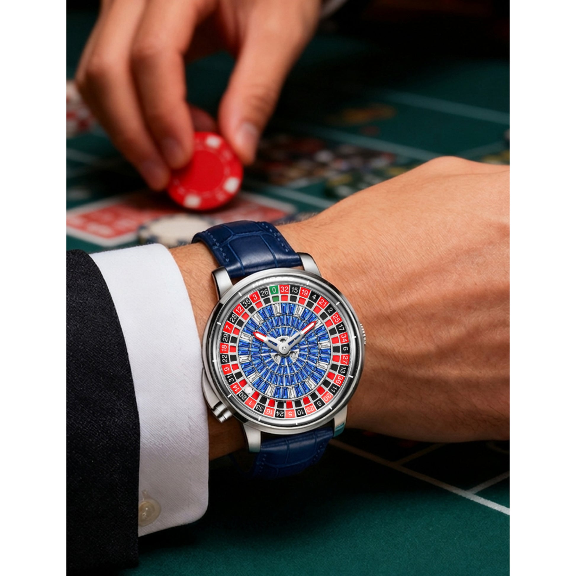Hanboro Casino Series Roulette Royale Automatic Watch Hanboro Watches