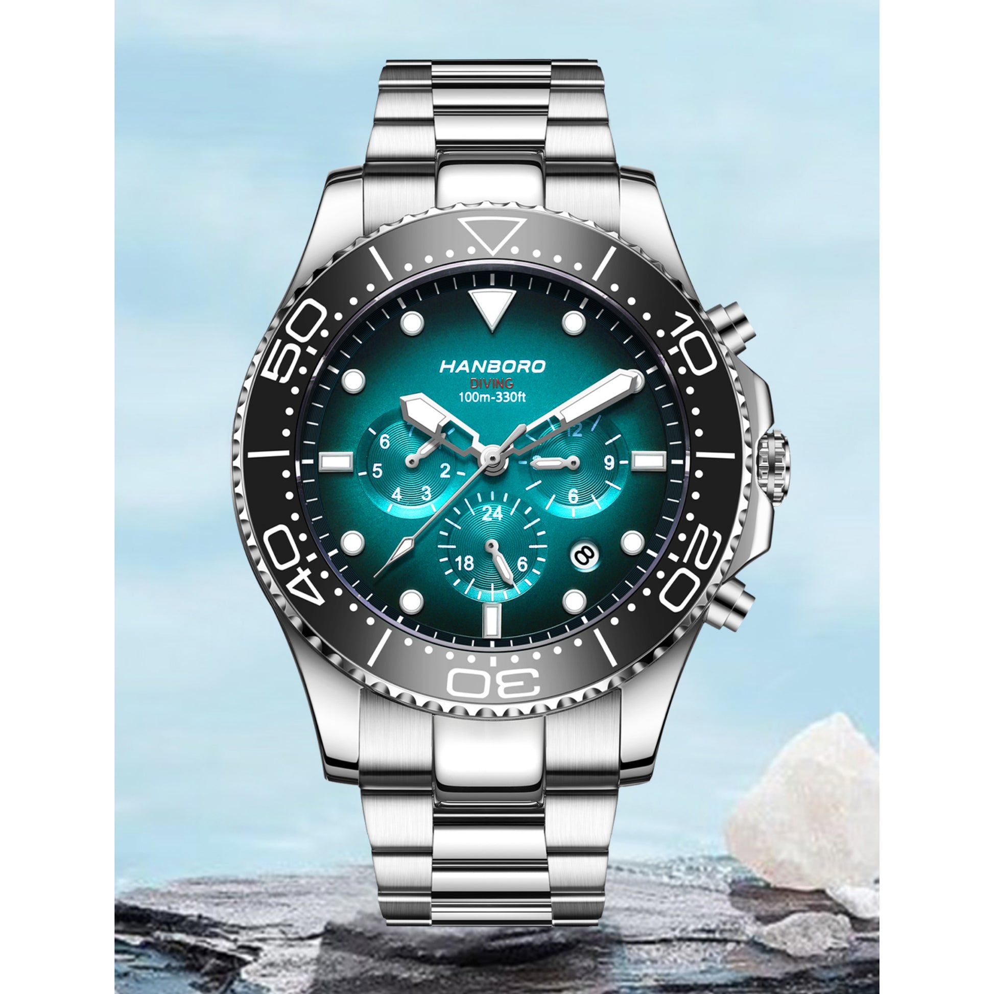 Hanboro OceanStrike Diver Automatic Chronograph Hanboro Watches