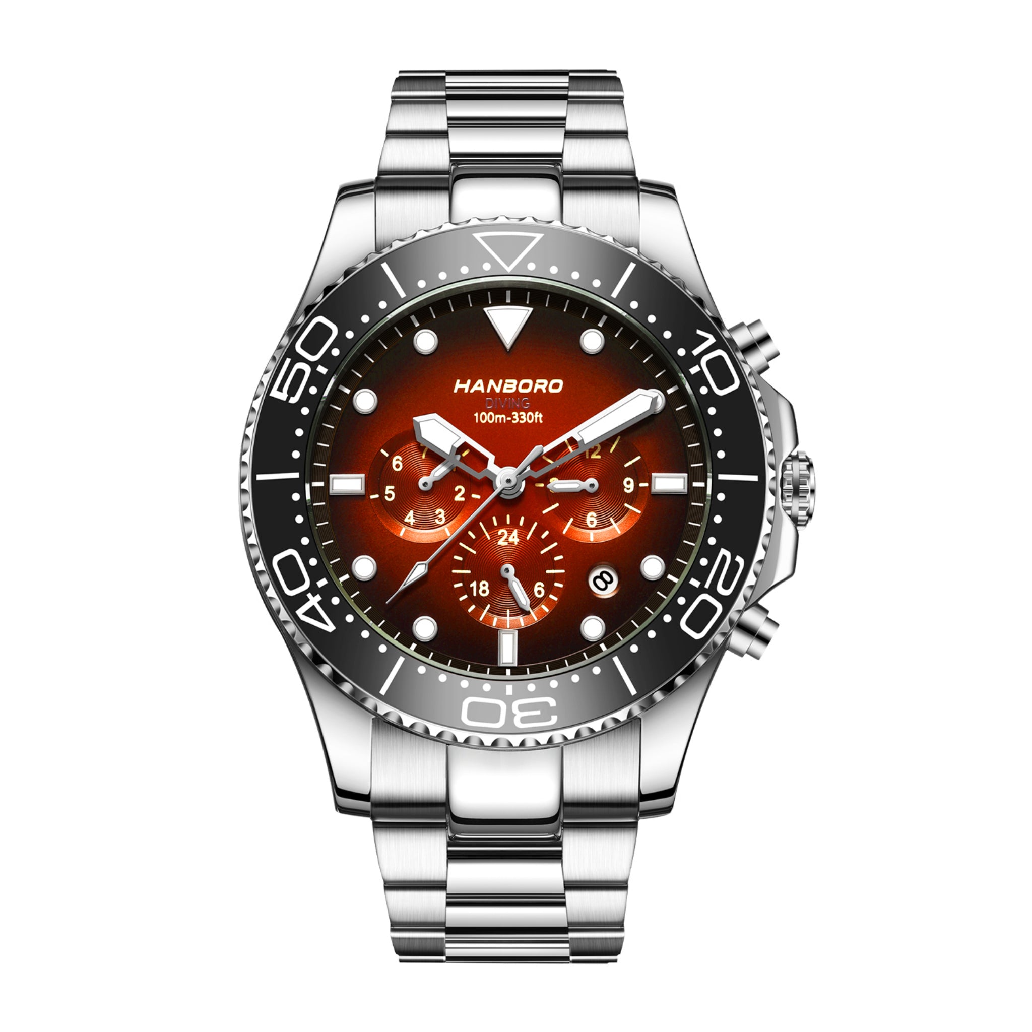 Hanboro OceanStrike Diver Automatic Chronograph Hanboro Watches