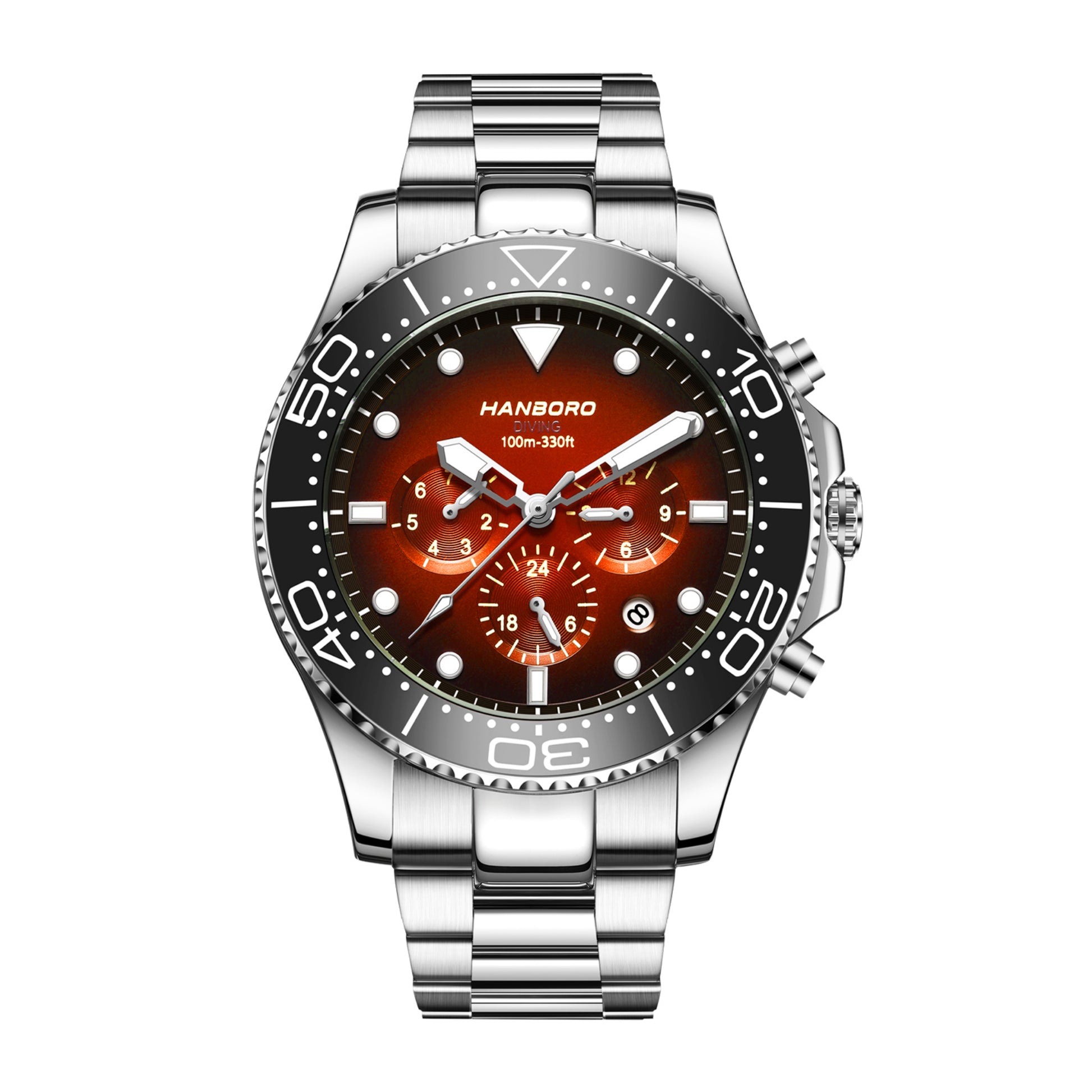 Hanboro OceanStrike Diver Automatic Chronograph Hanboro Watches