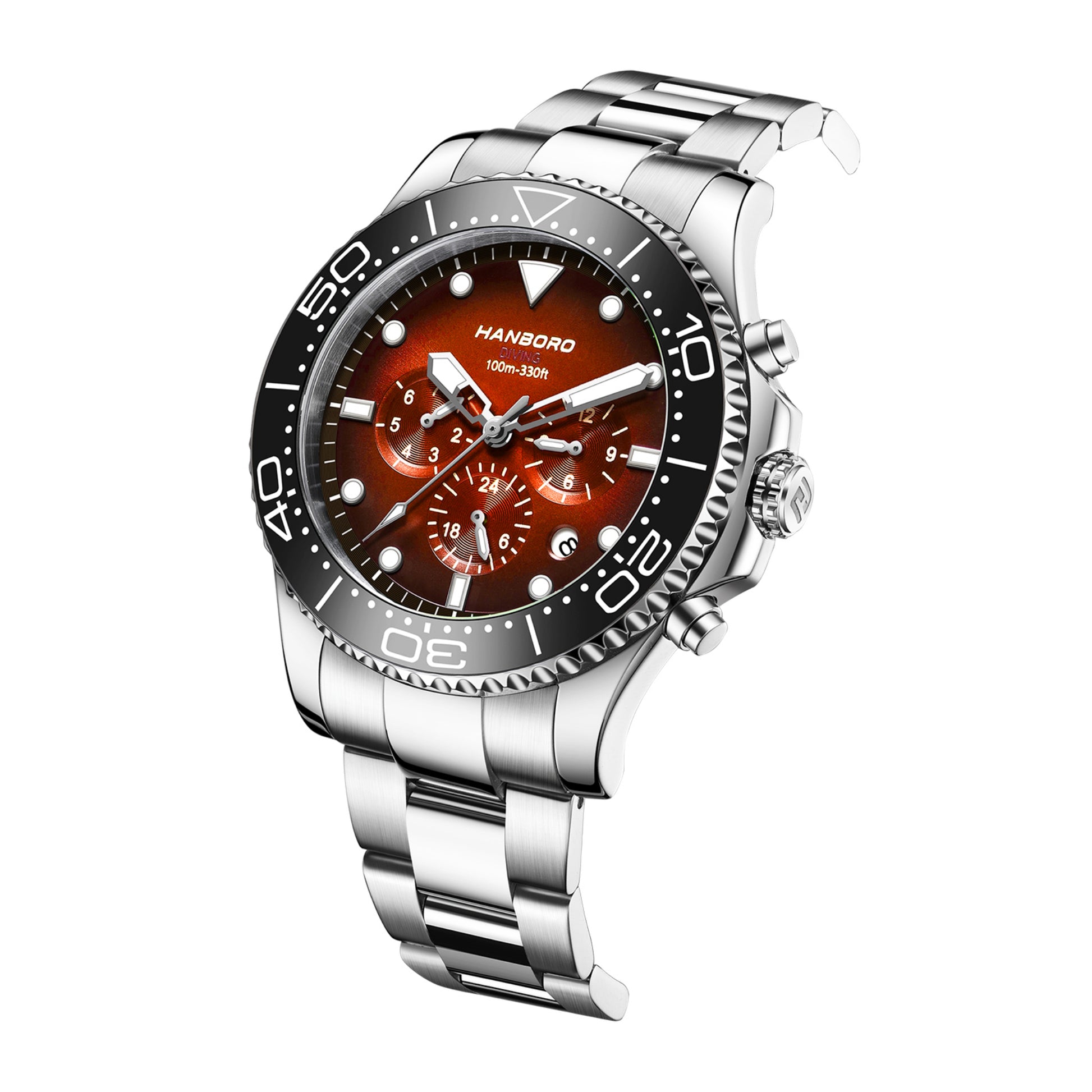 Hanboro OceanStrike Diver Automatic Chronograph Hanboro Watches