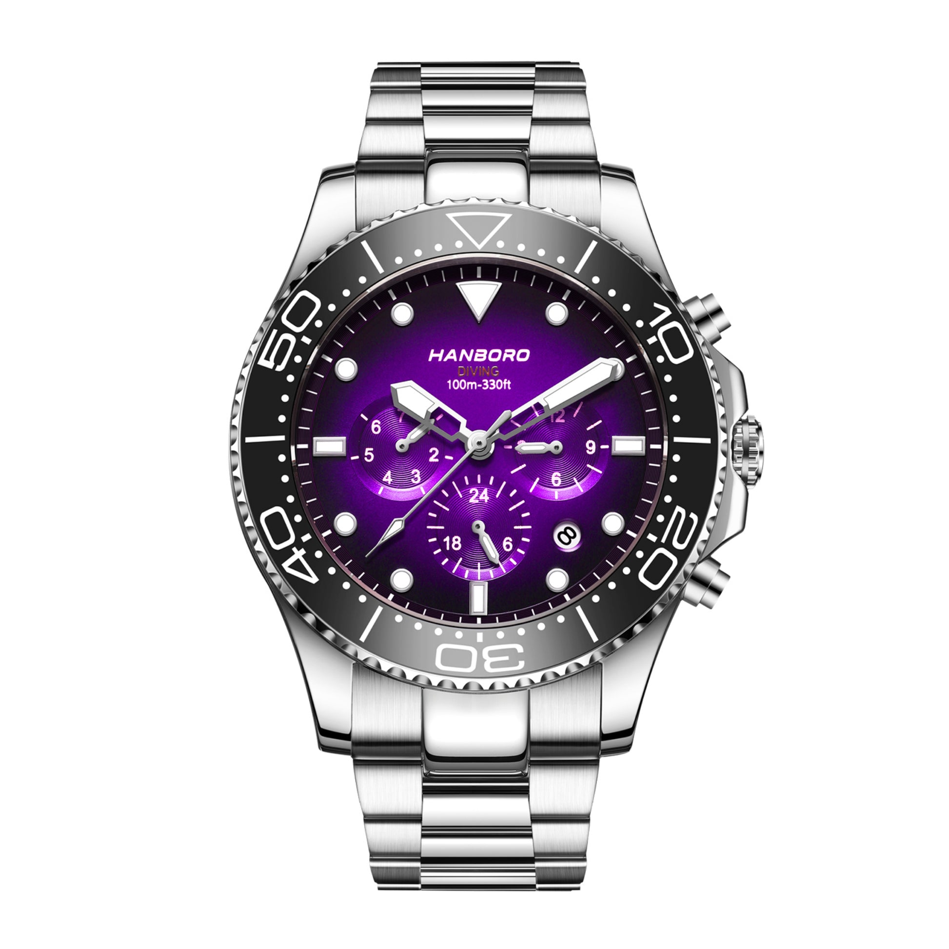 Hanboro OceanStrike Diver Automatic Chronograph Hanboro Watches