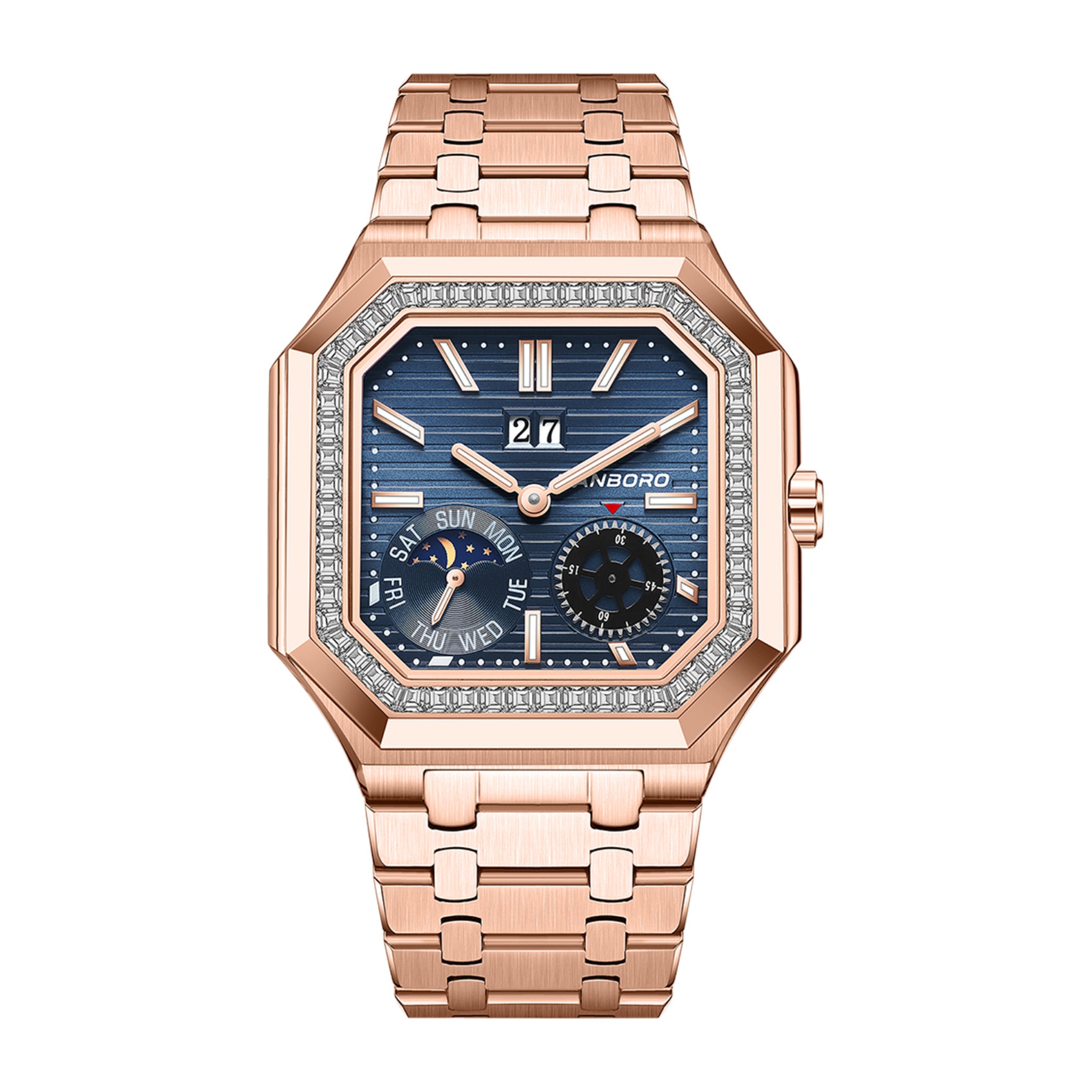 Hanboro Meridian – Octagonal Day-Date  Automatic Watch Hanboro Watches