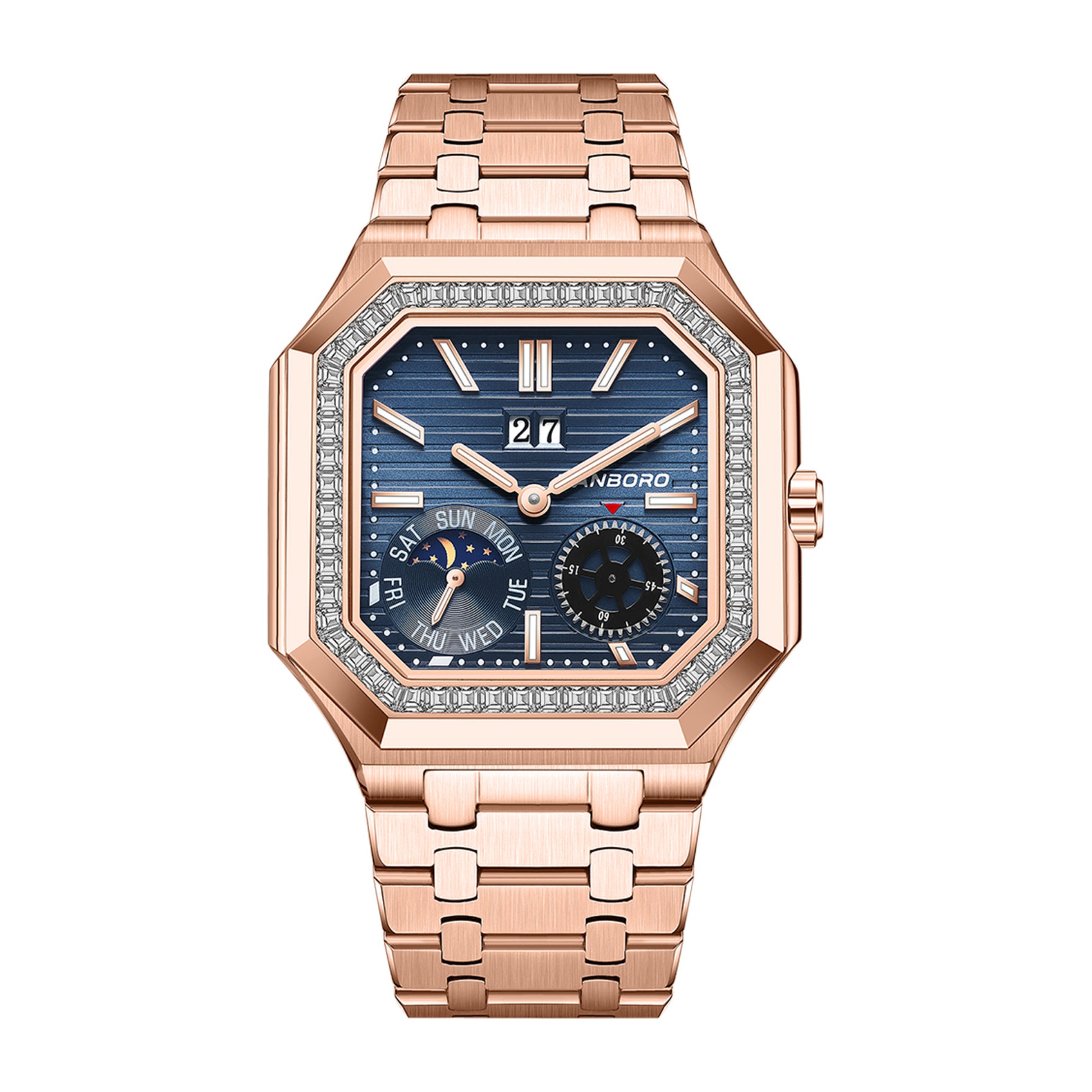 Hanboro Meridian – Octagonal Day-Date  Automatic Watch Hanboro Watches
