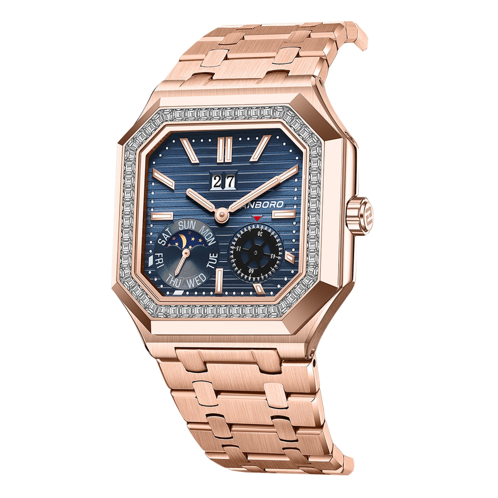 Hanboro Meridian – Octagonal Day-Date  Automatic Watch Hanboro Watches