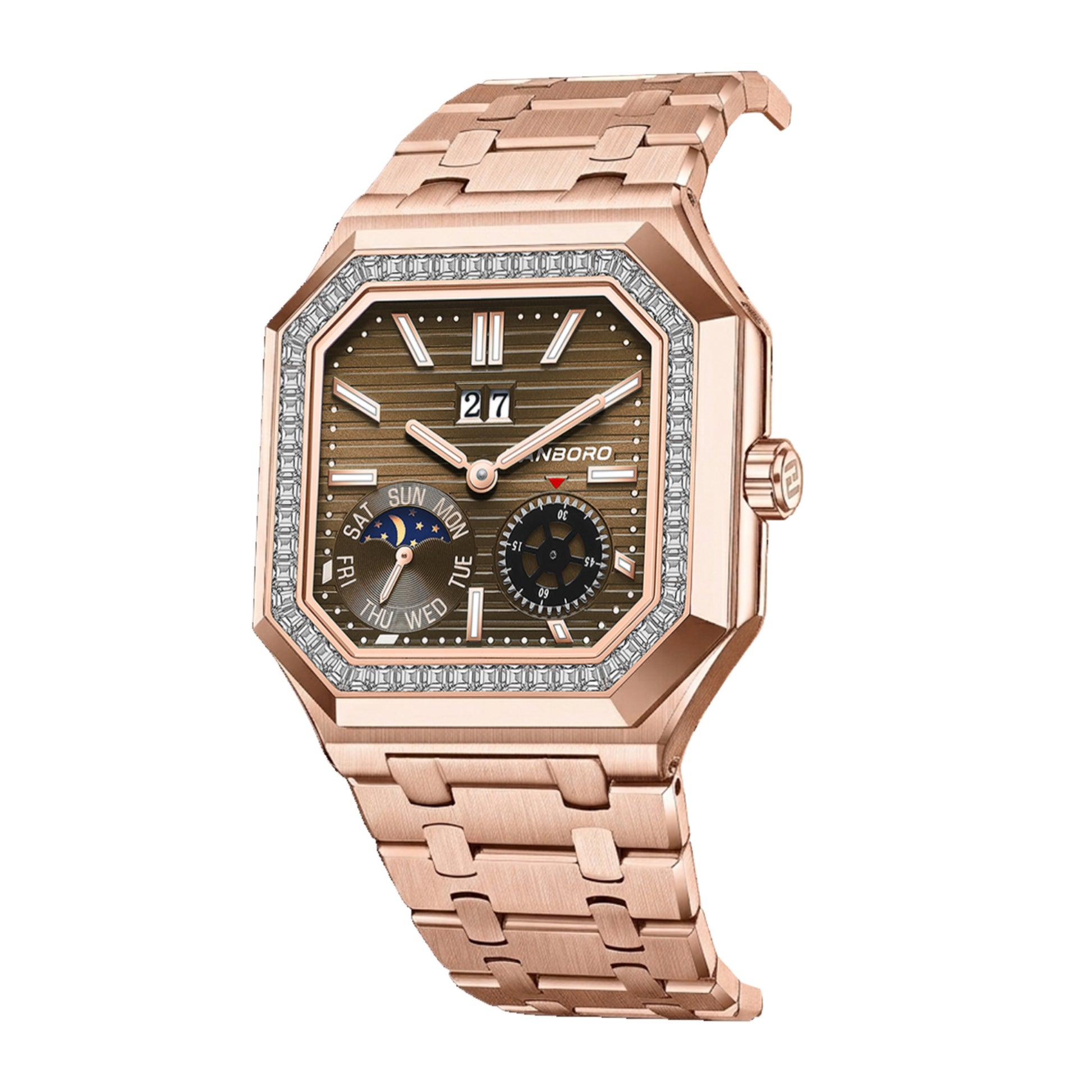Hanboro Meridian – Octagonal Day-Date  Automatic Watch Hanboro Watches
