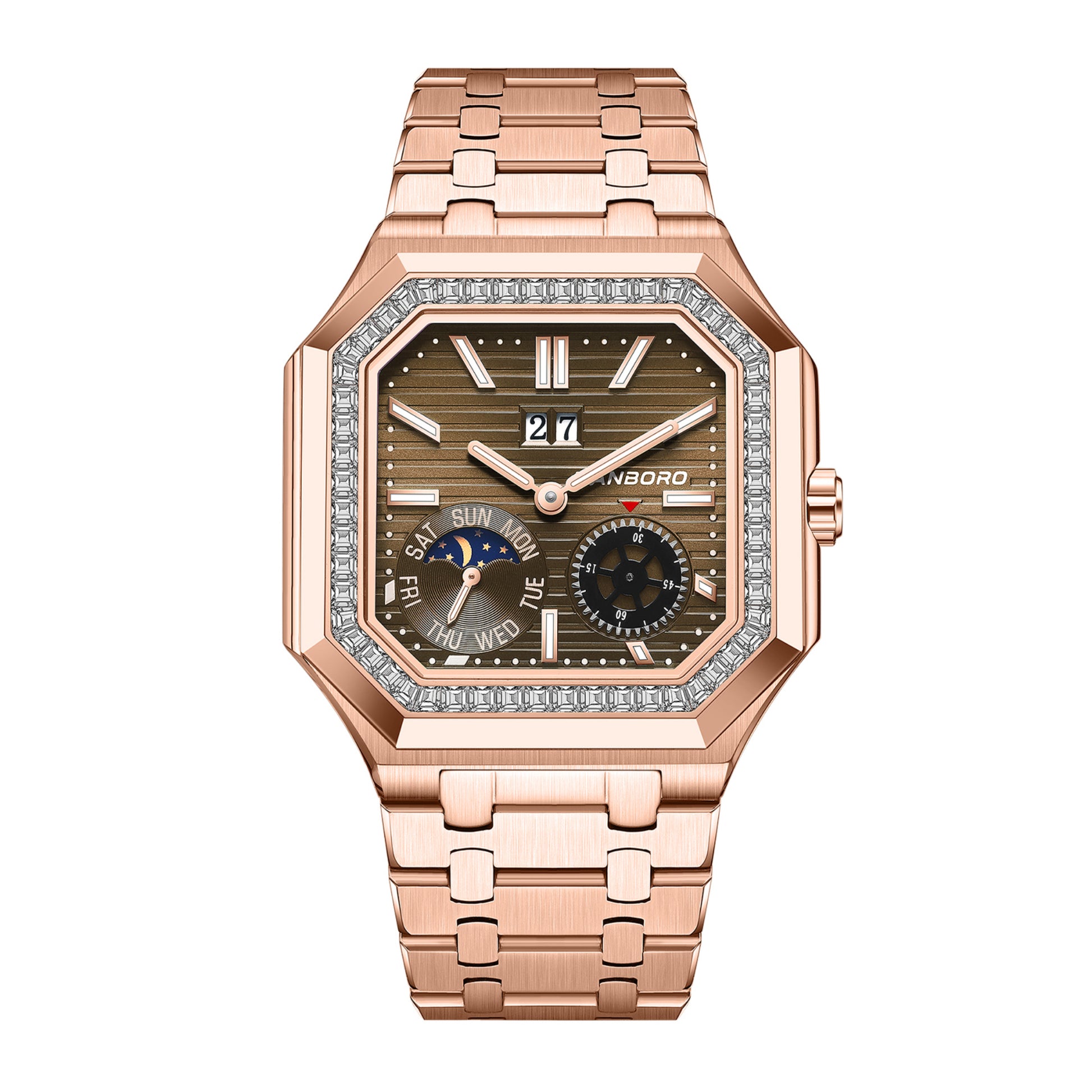 Hanboro Meridian – Octagonal Day-Date  Automatic Watch Hanboro Watches