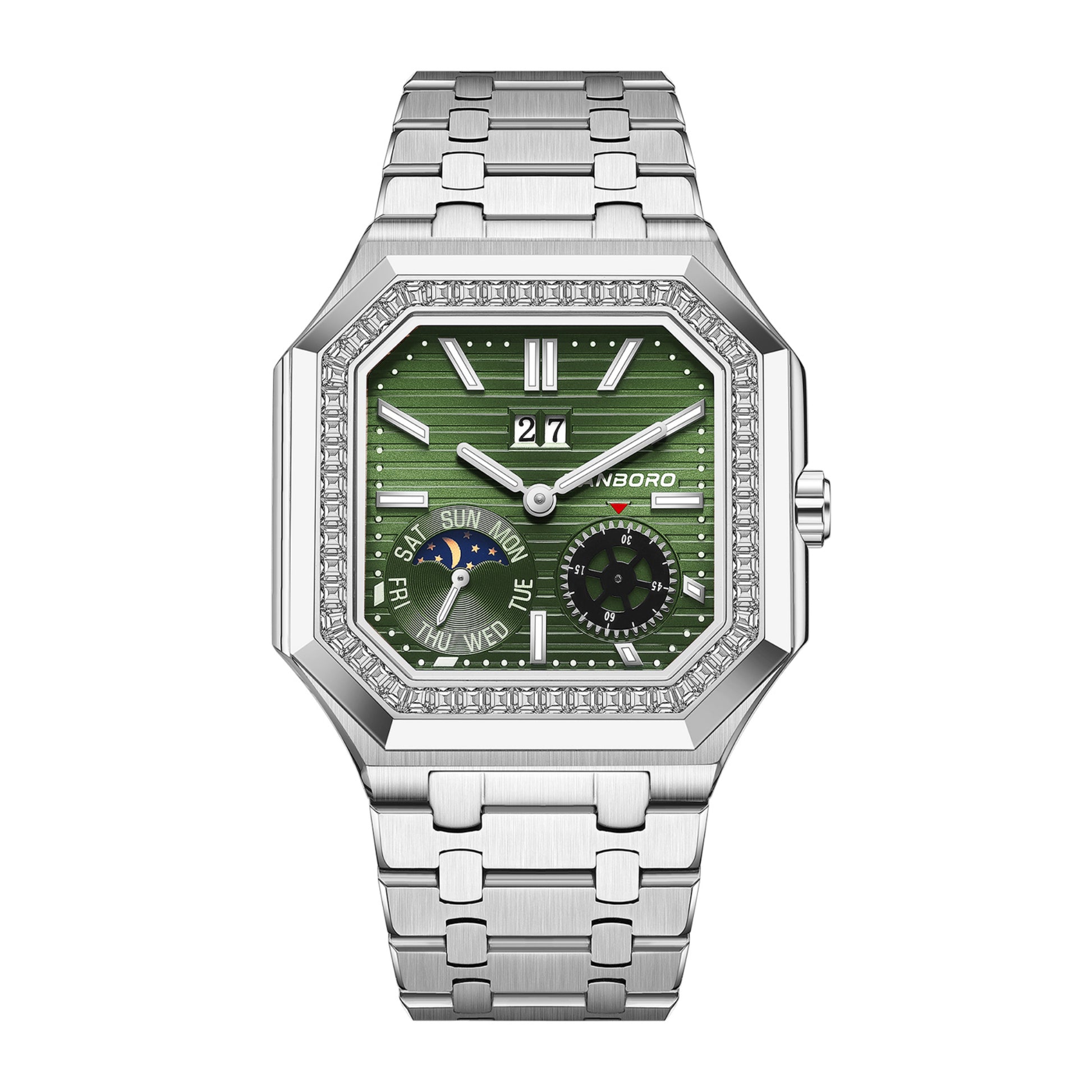 Hanboro Meridian – Octagonal Day-Date  Automatic Watch Hanboro Watches