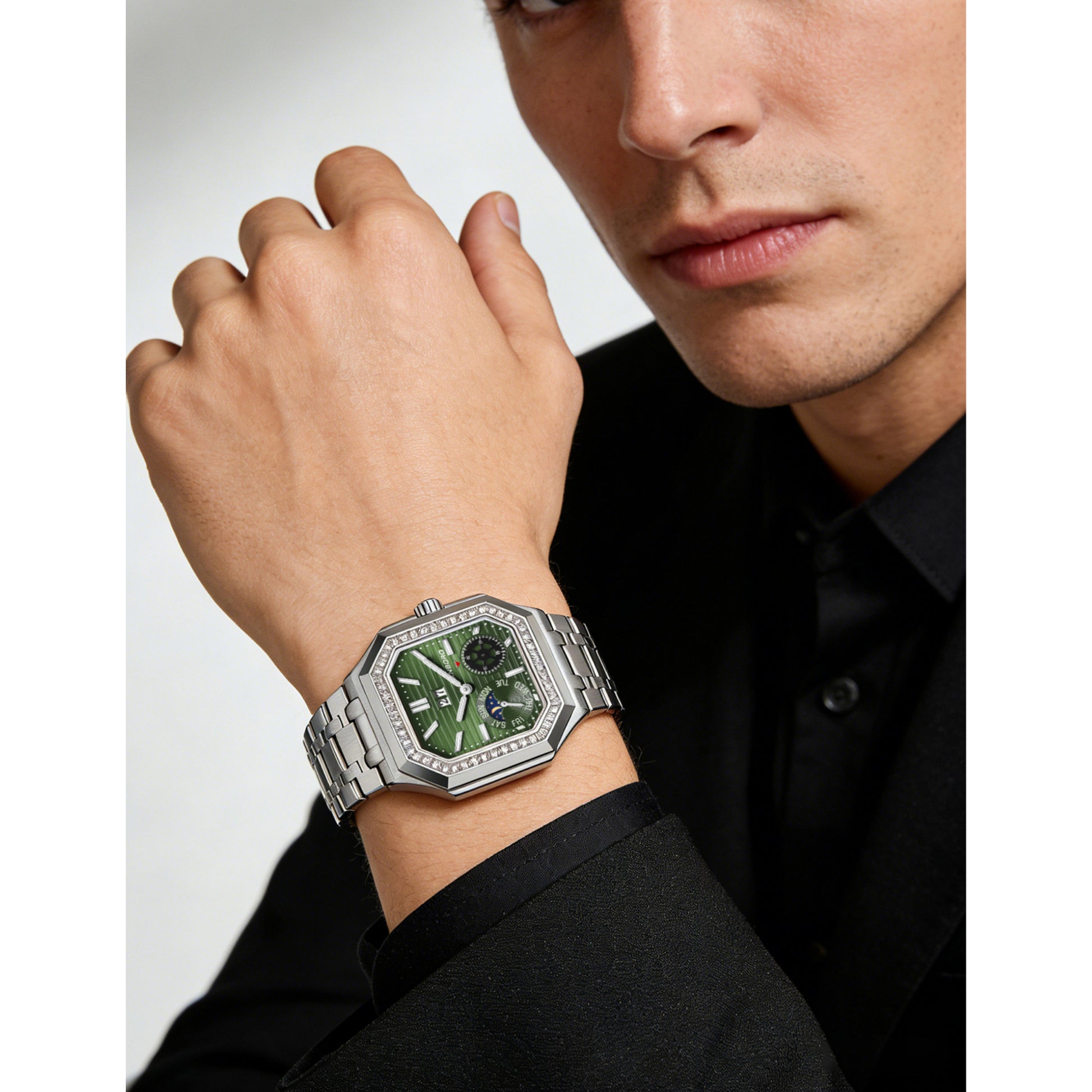 Hanboro Meridian – Octagonal Day-Date  Automatic Watch Hanboro Watches