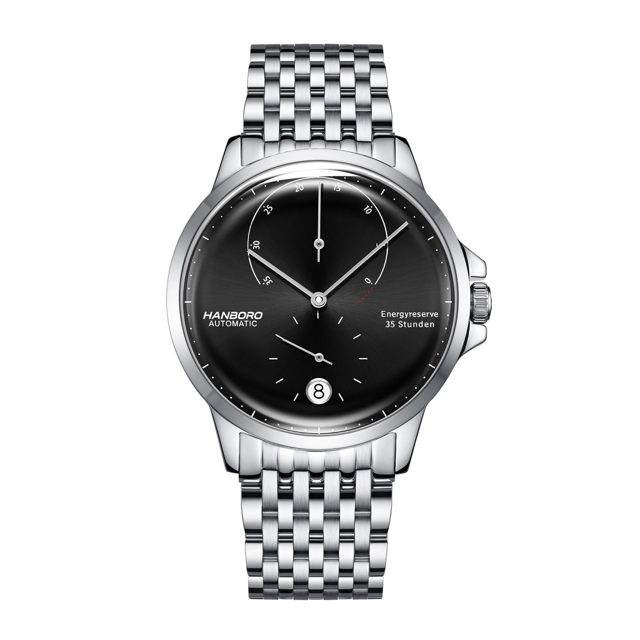 Hanboro A200 Reserve – Automatic Power Reserve Stainless Steel Watch Hanboro Watches