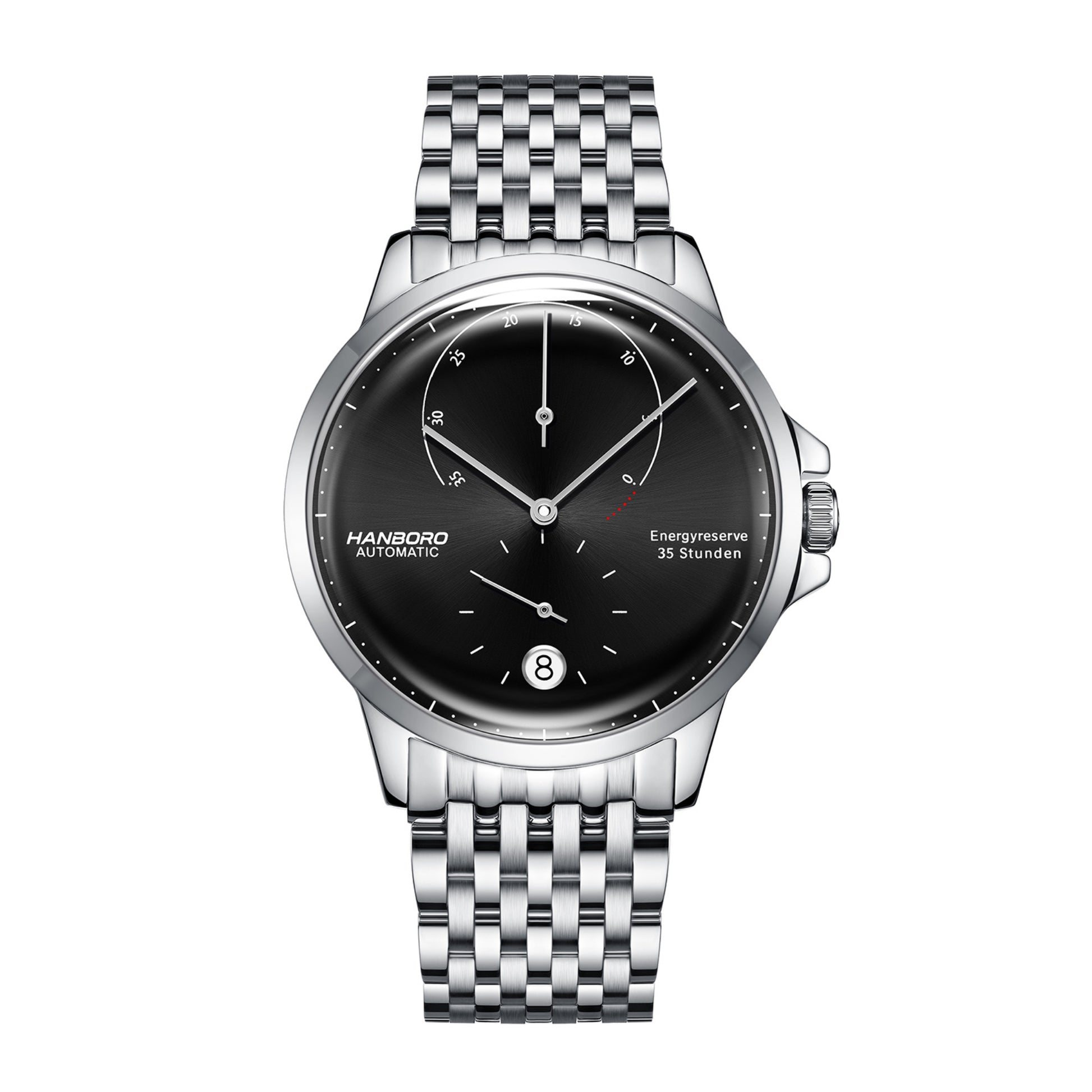 Hanboro A200 Reserve – Automatic Power Reserve Stainless Steel Watch Hanboro Watches
