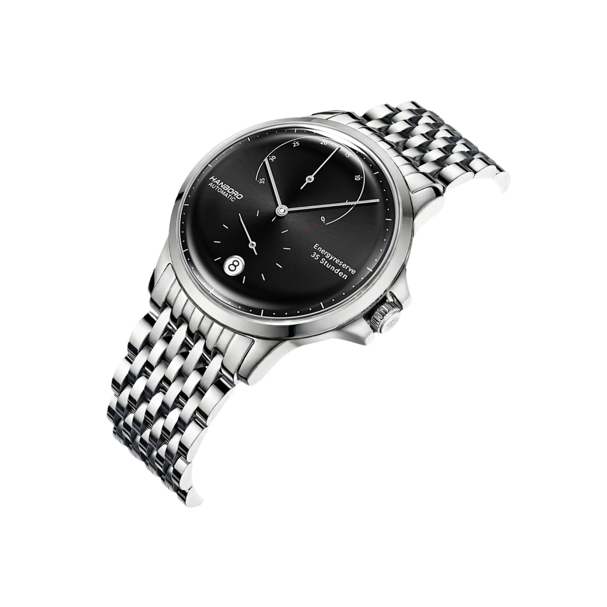 Hanboro A200 Reserve – Automatic Power Reserve Stainless Steel Watch Hanboro Watches