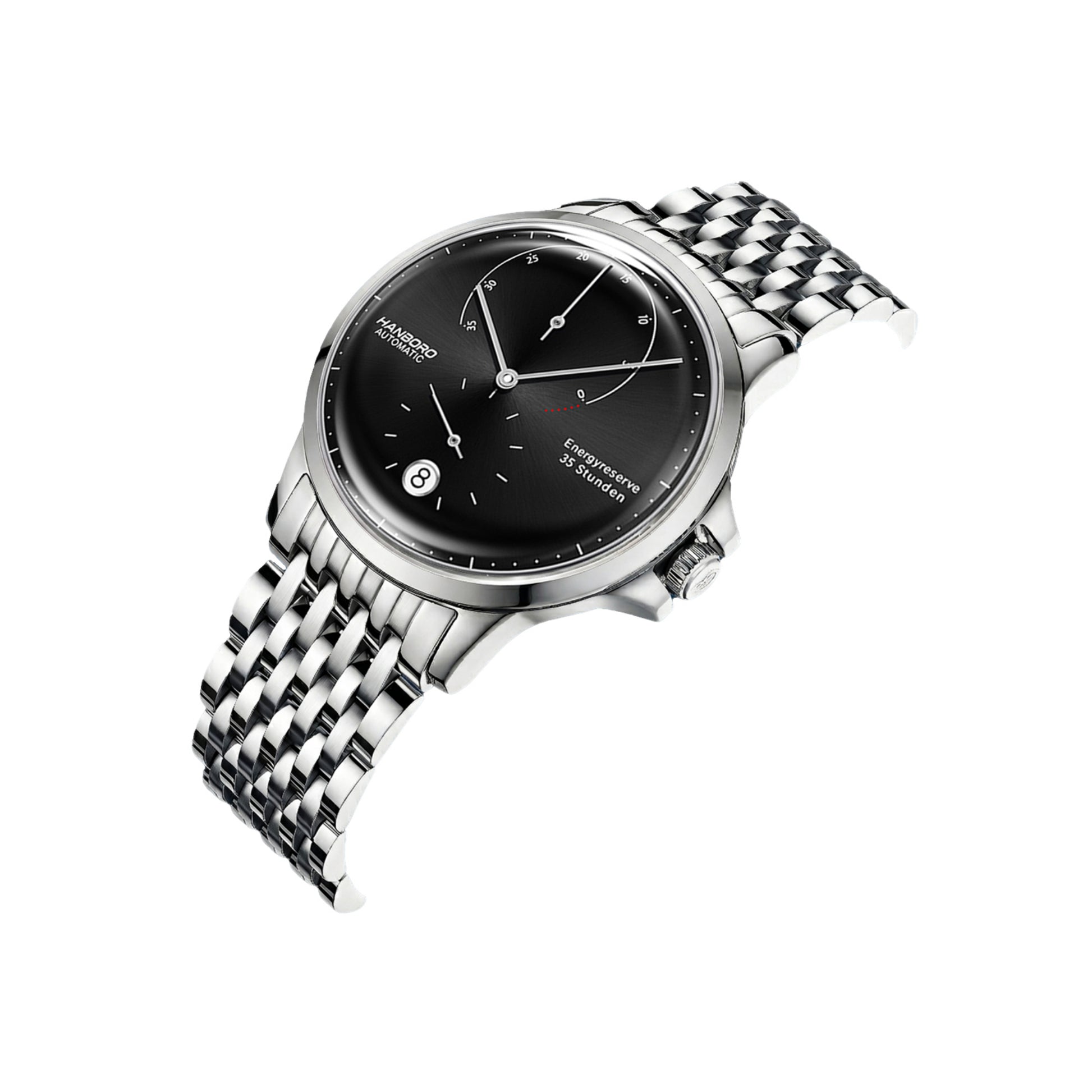 Hanboro A200 Reserve – Automatic Power Reserve Stainless Steel Watch Hanboro Watches