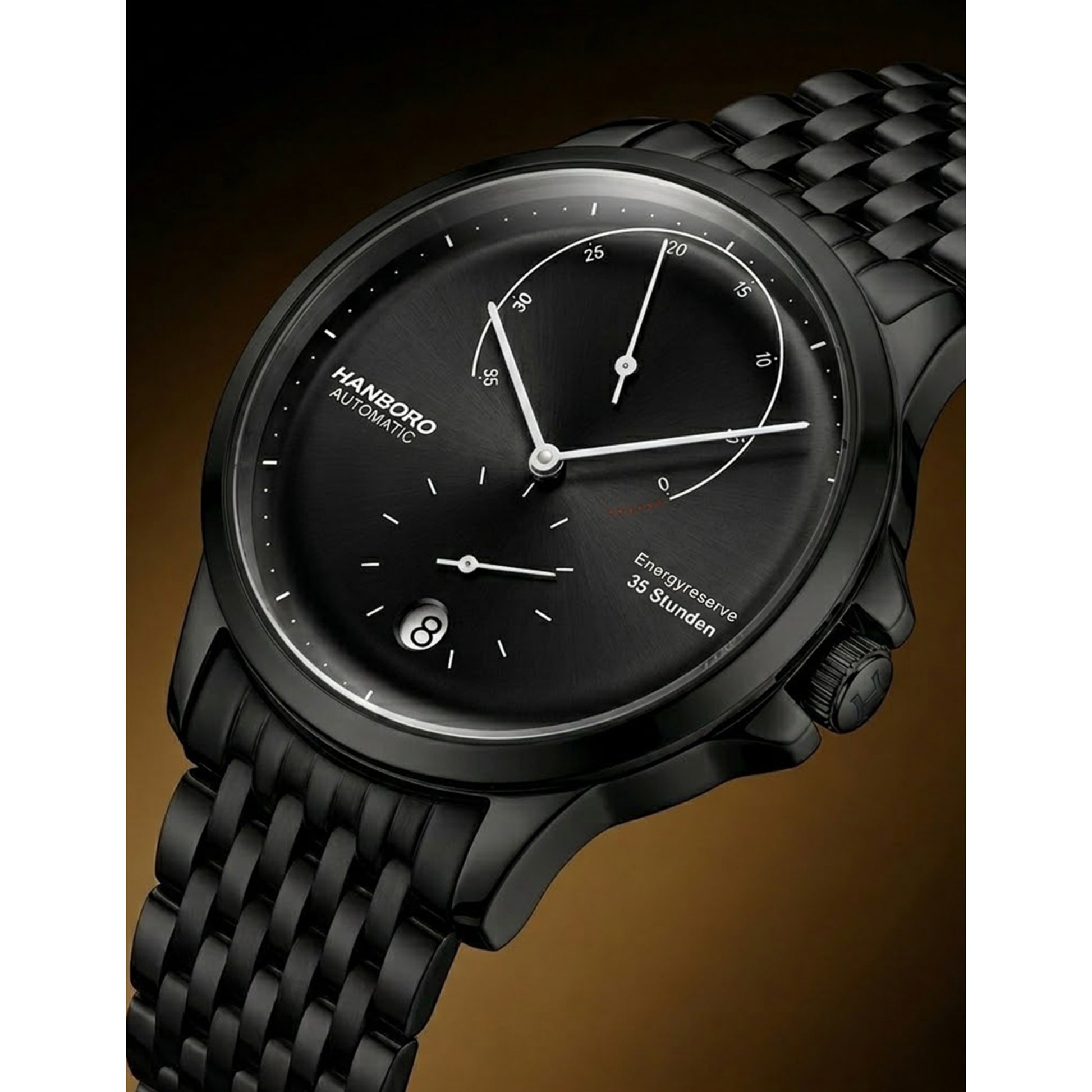 Hanboro A200 Reserve – Automatic Power Reserve Stainless Steel Watch Hanboro Watches