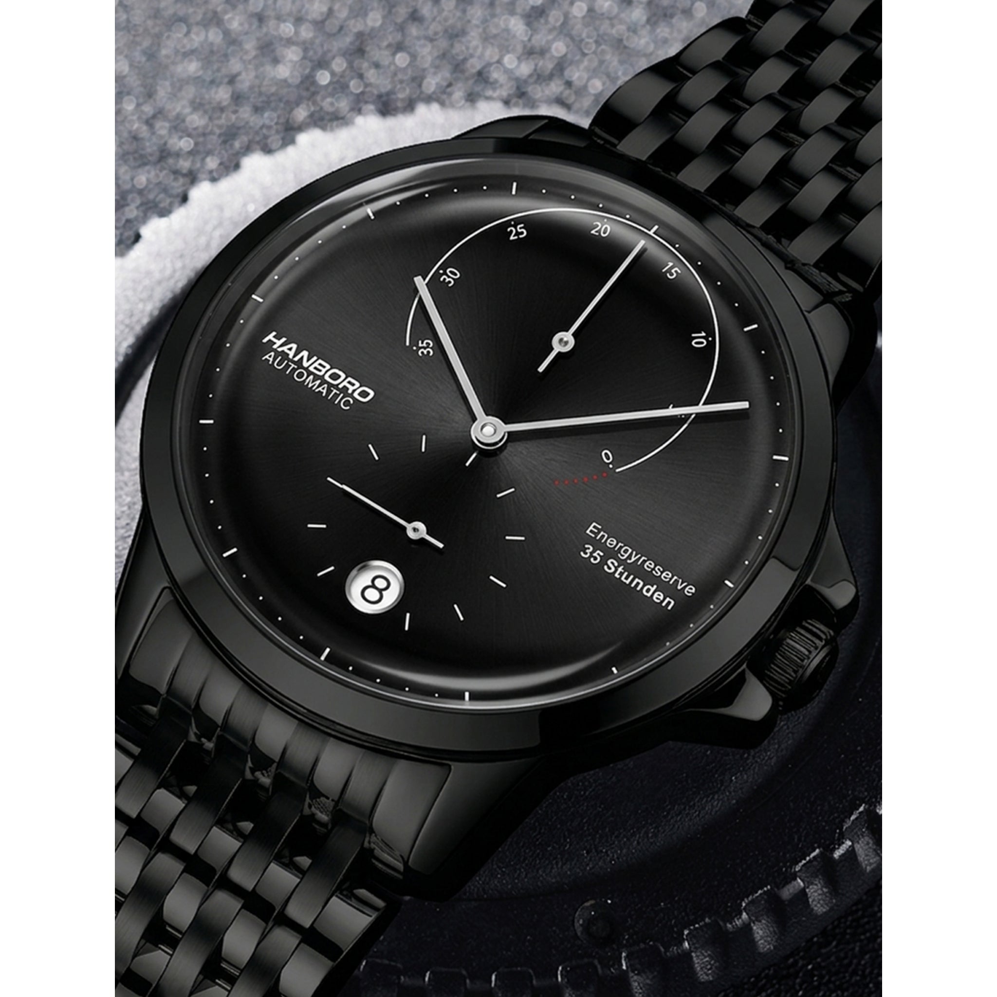 Hanboro A200 Reserve – Automatic Power Reserve Stainless Steel Watch Hanboro Watches