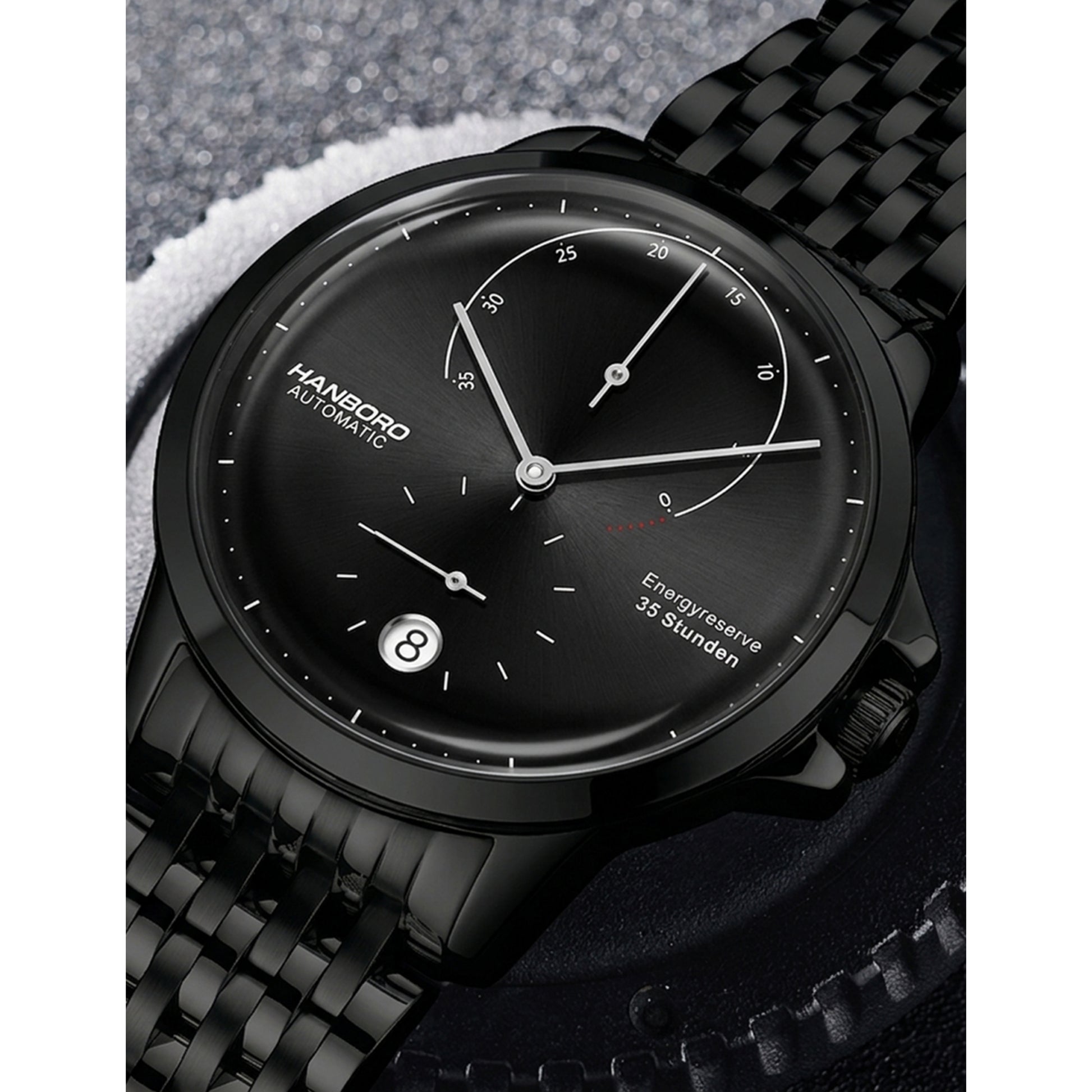 Hanboro A200 Reserve – Automatic Power Reserve Stainless Steel Watch Hanboro Watches