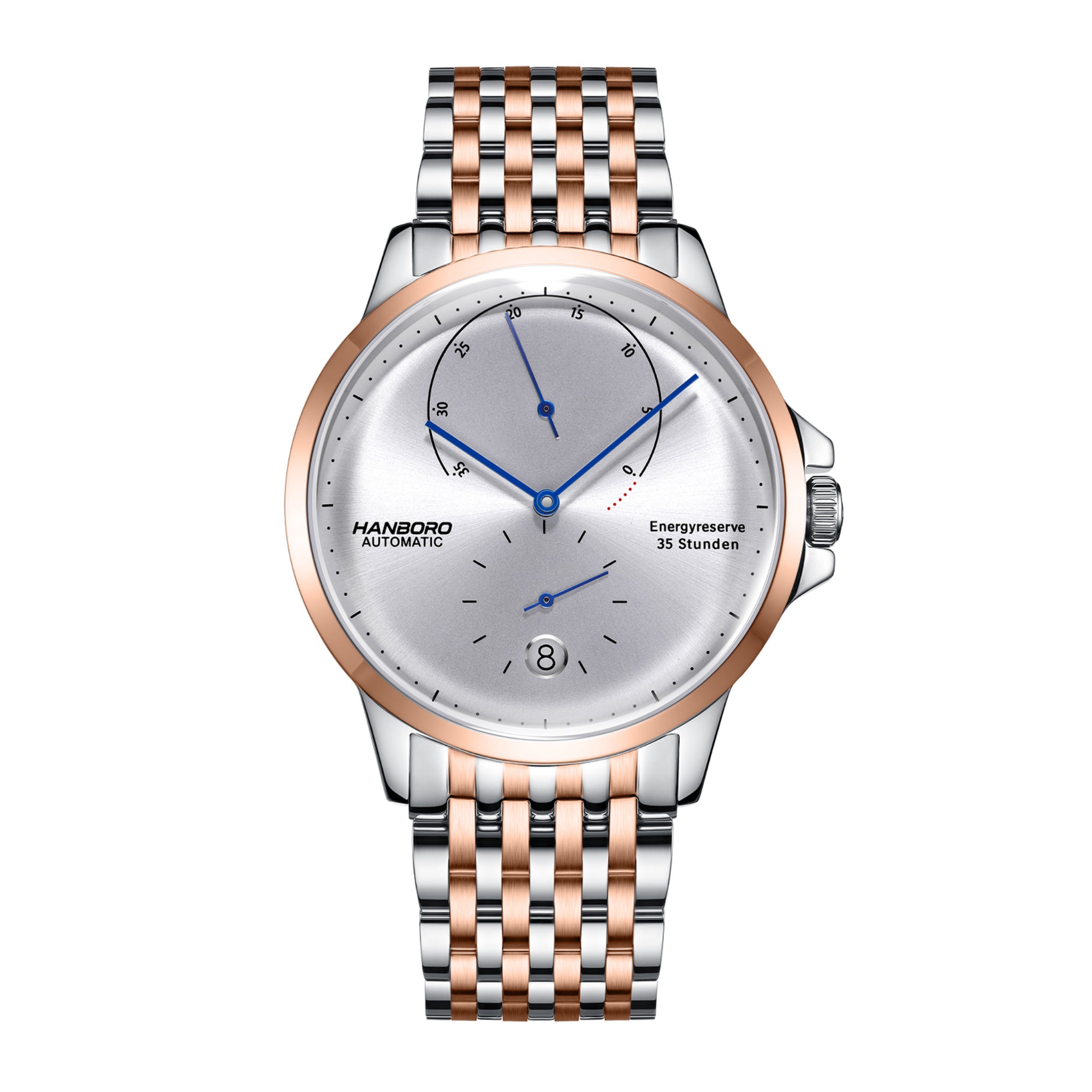 Hanboro A200 Reserve – Automatic Power Reserve Stainless Steel Watch Hanboro Watches