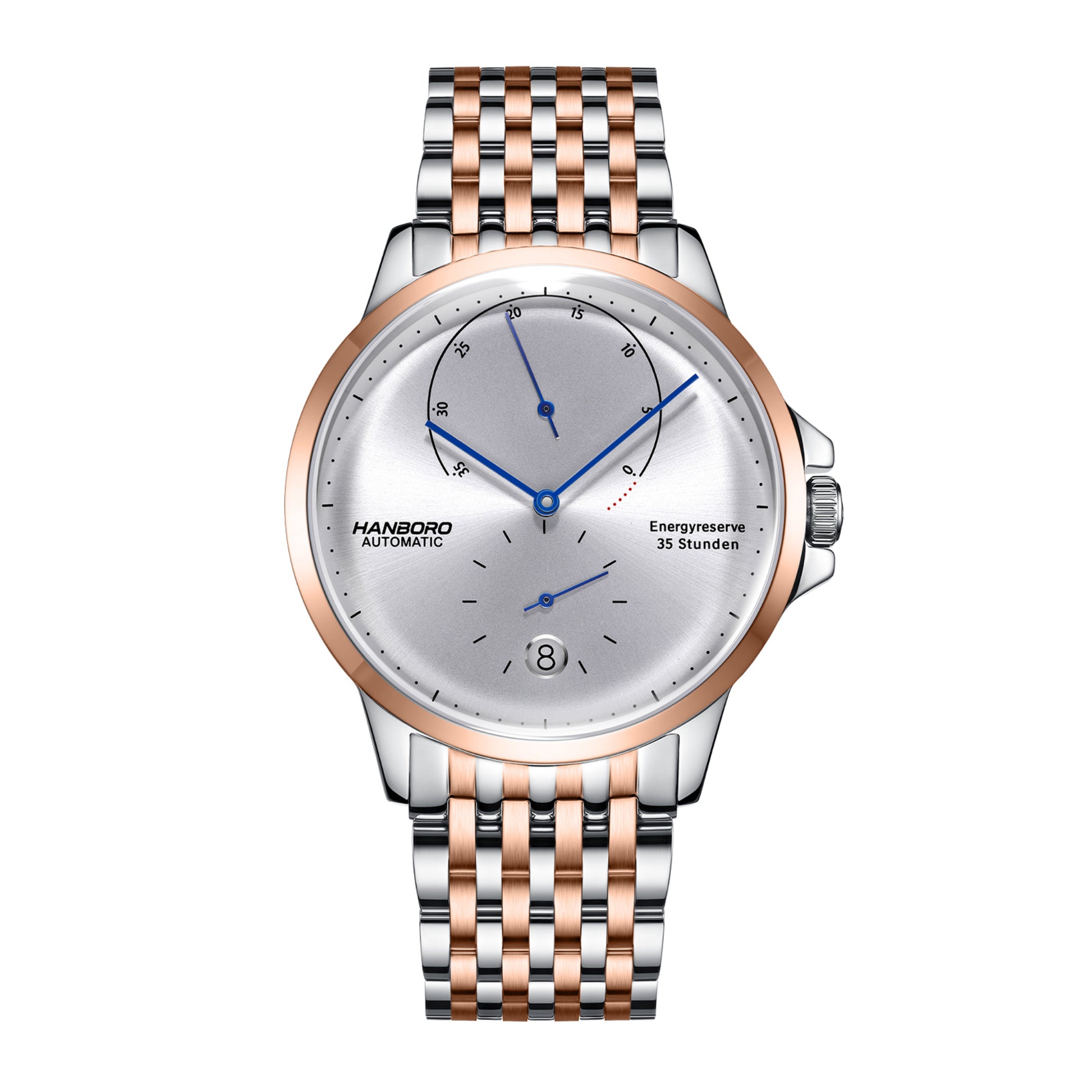 Hanboro A200 Reserve – Automatic Power Reserve Stainless Steel Watch Hanboro Watches