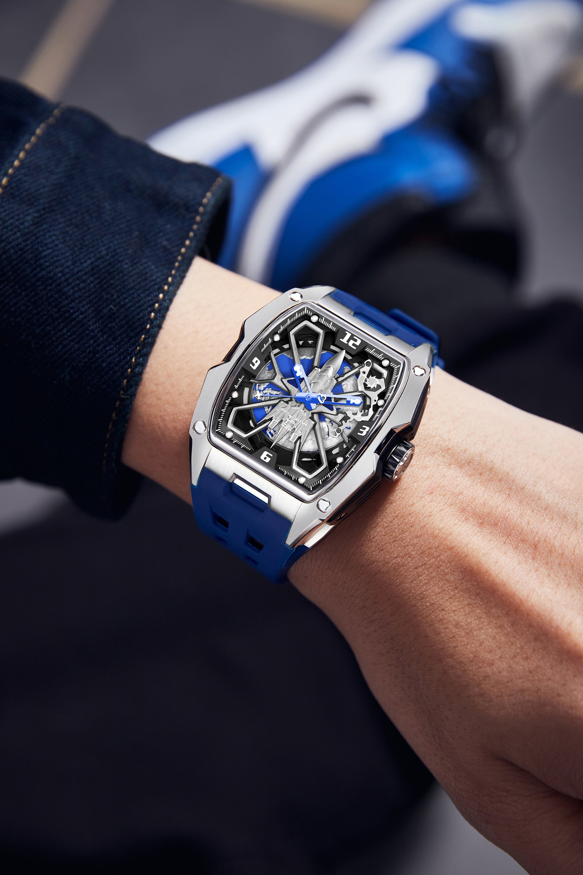 Falcon X Series: Aviation-Inspired Precision Watch Hanboro