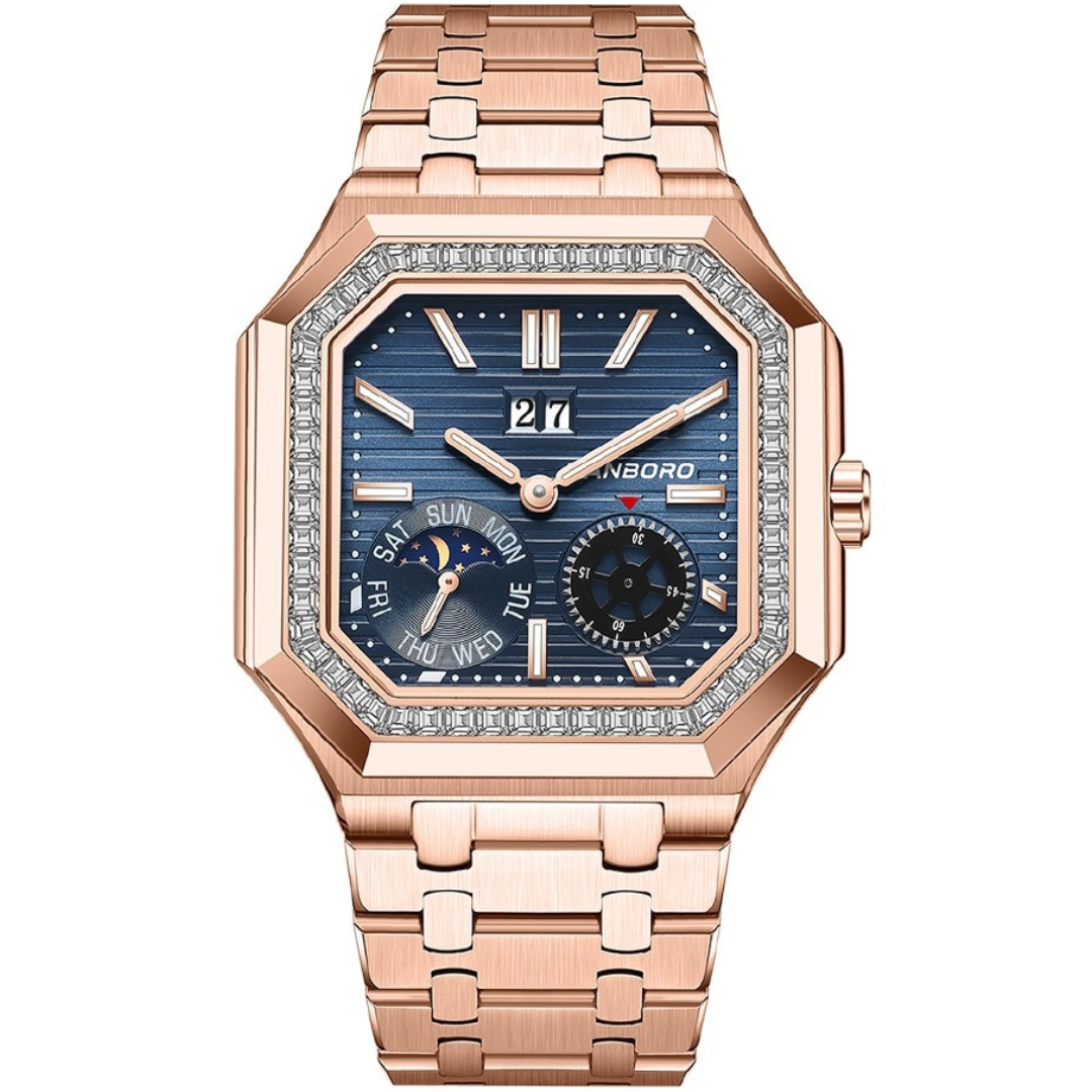Hanboro Meridian – Octagonal Day-Date  Automatic Watch Hanboro Watches
