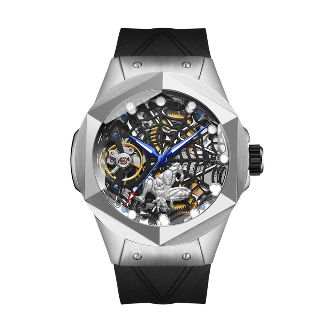 TimeAvenger – Bold Skeletonized Hero Timepiece Hanboro