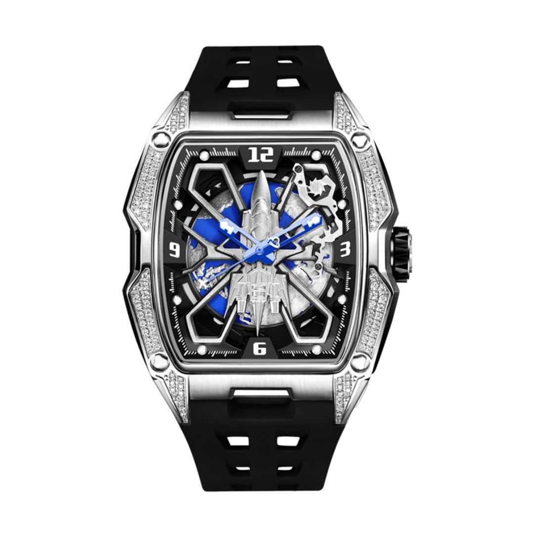 Falcon X Series: Aviation-Inspired Precision Watch Hanboro