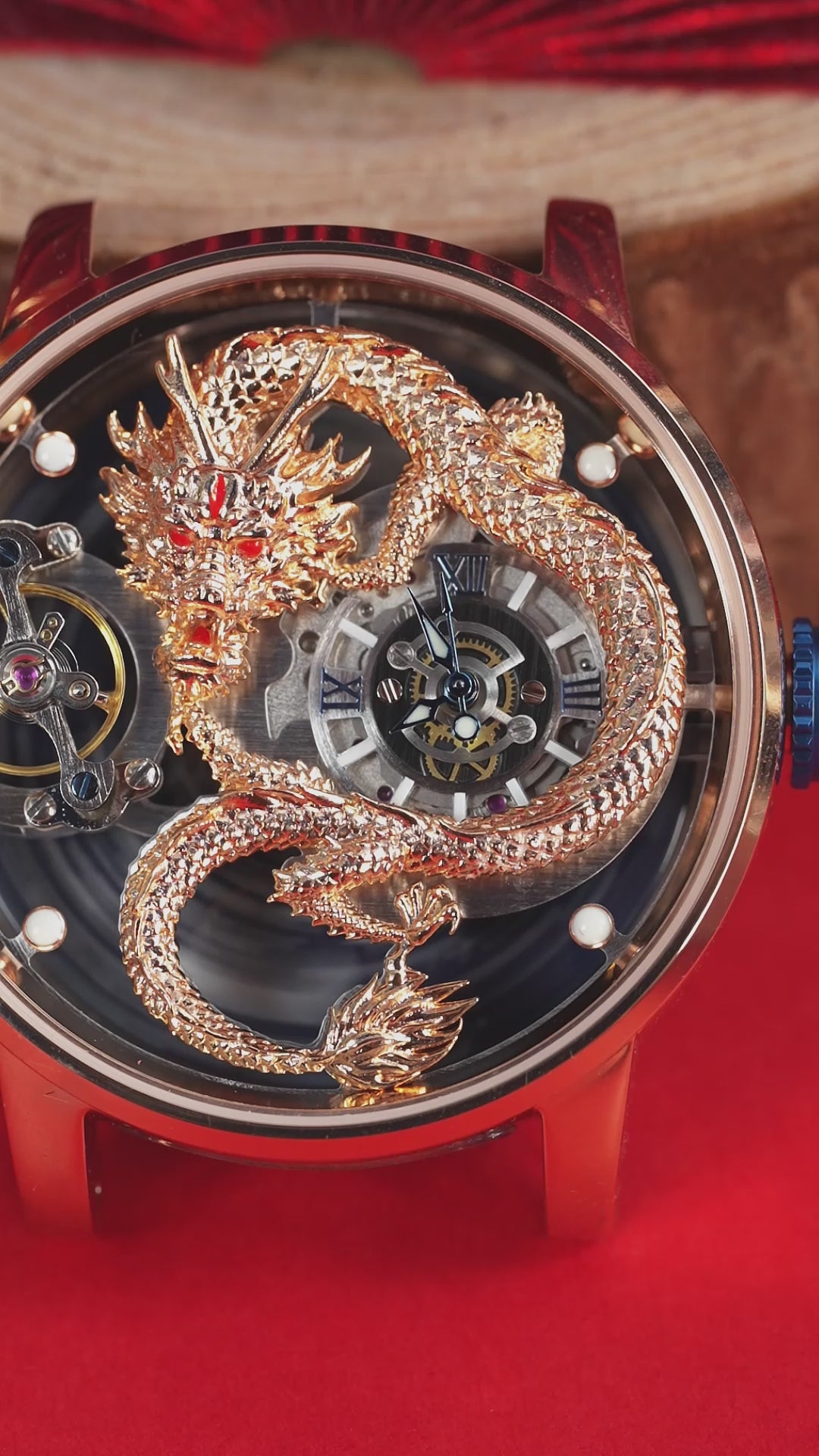 Zodiac Series: Dragon’s Legacy – Sapphire Dial Edition